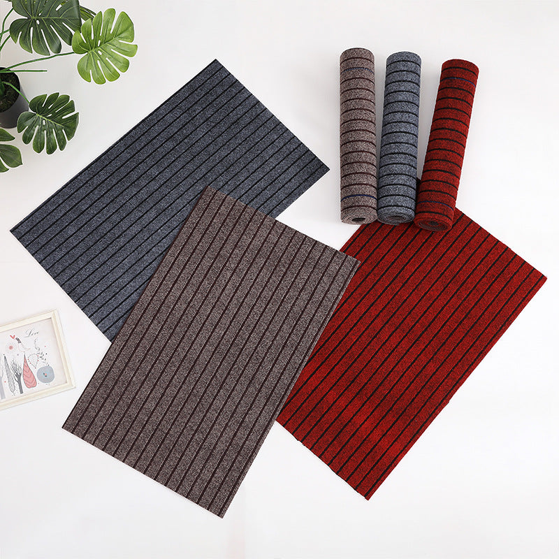Anti-Slip Door Mat Stripes 5938 (SA2405-169) Door Mats Apricot