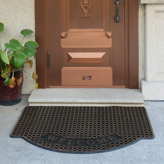 Outdoor Indoor Antislip Door Mat (SA2510-134)Golden Door Mats Apricot