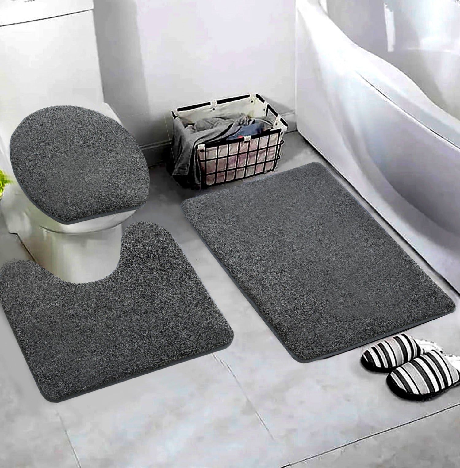 Commode Suction Mat set