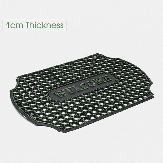 Outdoor Indoor Antislip Door Mat-SA2553-07(Green) Door Mats Apricot