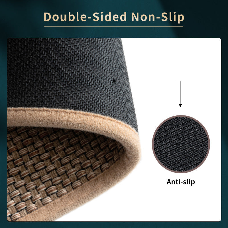 Anti-Slip Door Mat 5774-Texture Beige Door Mats Apricot