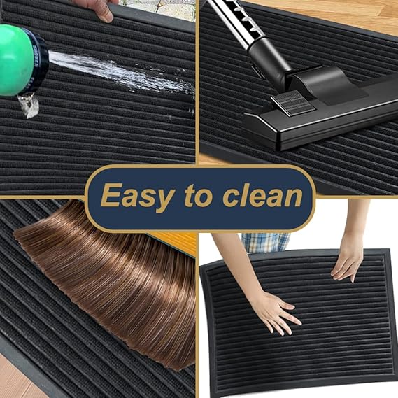 Anti-Slip Door Mat(SA2405-31D) Door Mats Apricot   