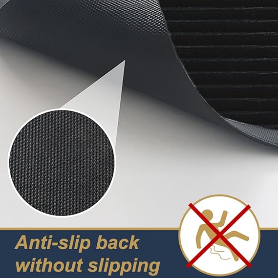 Anti-Slip Door Mat(SA2405-31D) Door Mats Apricot   
