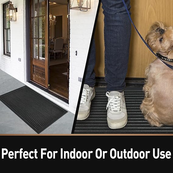 Anti-Slip Door Mat(SA2405-31D) Door Mats Apricot   