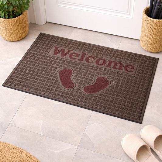 Outdoor Indoor Antislip Door Mat (SA2510-128) Door Mats Apricot