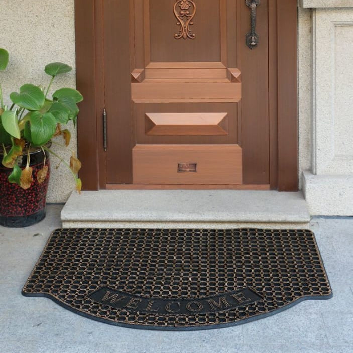 Outdoor Indoor Antislip Door Mat (SA2510-134)Golden Door Mats Apricot