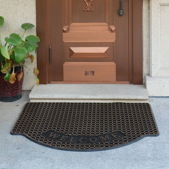 Outdoor Indoor Antislip Door Mat (SA2510-134)Golden Door Mats Apricot