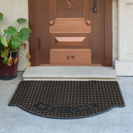 Outdoor Indoor Antislip Door Mat (SA2510-134)Golden Door Mats Apricot